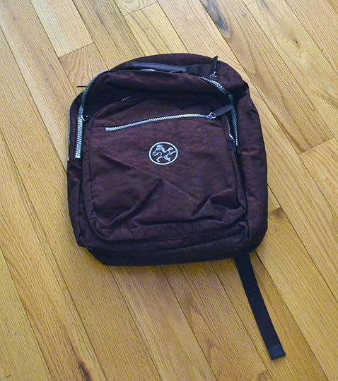 The front of the backpack.