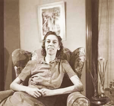 Eudora Welty, young