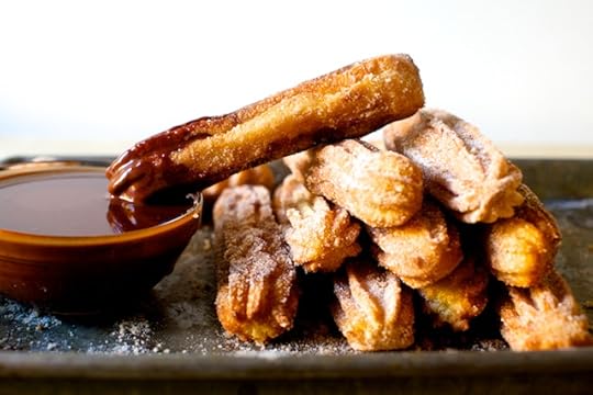 churros with chocolate