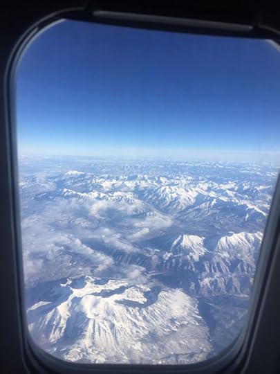 view from the plane