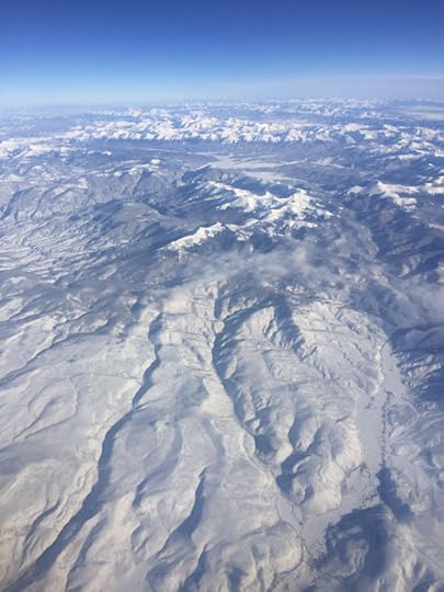 view from the plane