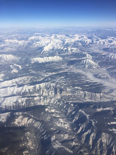 view from the plane