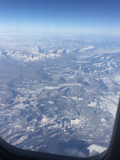 view from the plane