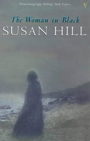 woman in black