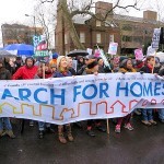 The 'March for Homes' in London on January 31, 2015 (Photo: Andy Worthington).