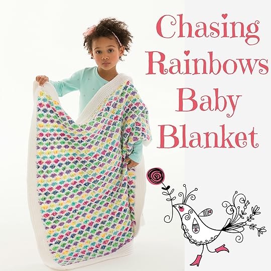 LW5174 Chasing Rainbows Baby Blanket by Marly Bird 