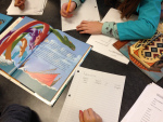 Note the dragon--it's a picture book version of Beowulf