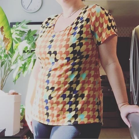 New #lularoe classic T-shirt is a winner! #howiroe #dailyphoto #ig2016 #365days