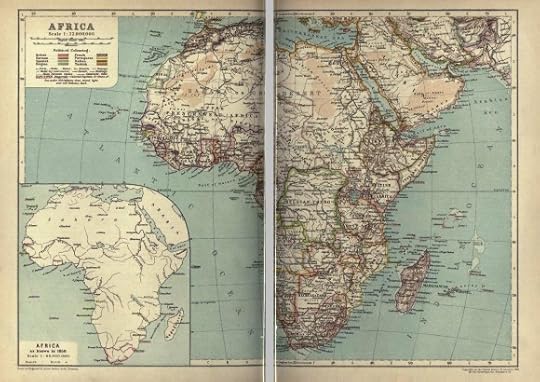 map of Africa from the 1911 Encyclpaedia Britannica
