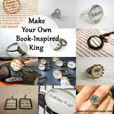 Make your own book jewelry