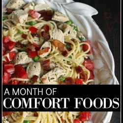 A Month of Comfort Foods COVER