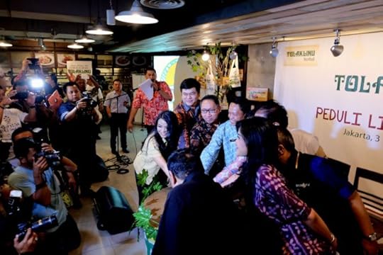 Peresmian iklan terbaru Tolak Linu Herbal