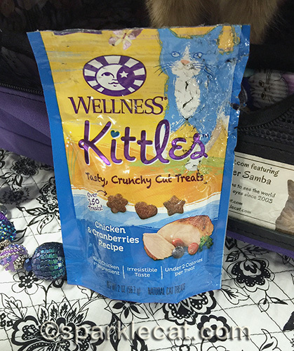 chewed on bag of Kittles