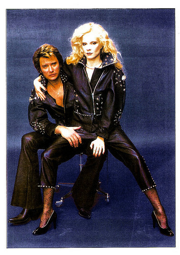 Sylvie Vartan and Johnny Hallyday