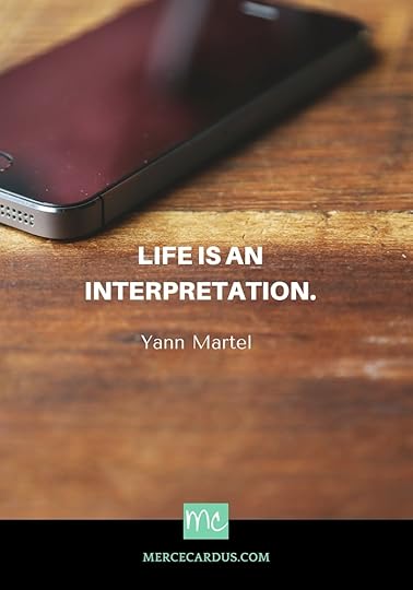 Yann Martel on Life