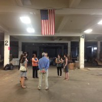 Meeting with members of the Baltimore Workforce Funder's Collaborative, August 2015. Photo by Will Holman.