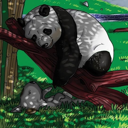 Milo Sleeping Bull Terrier