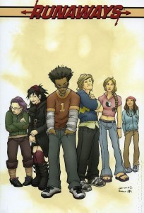 Marvel Comic series created by Brian K. Vaughan and Adrian Alphona.