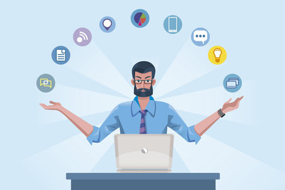 Balancing social media usage