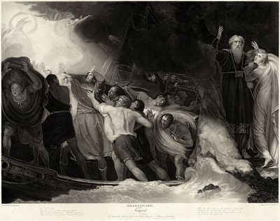 George Romney, The Tempest
