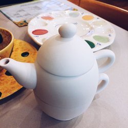three part teapot