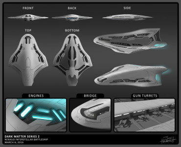 Renaud Interstellar Battleship