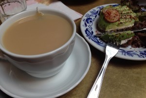 Intervju + fika i city