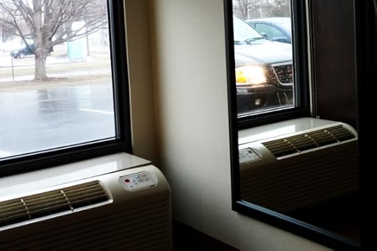 View from my hotel room in Urbana, IL.