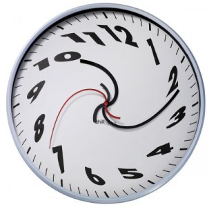 twisted clock