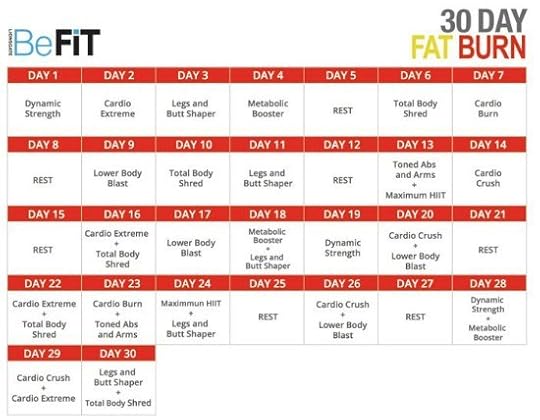 Befit Calendar