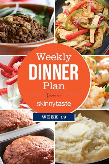 Skinnytaste Dinner Plan (Week 19)