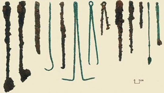 Surgical Tools found with the ‘Druid of Colchester.