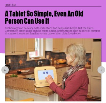 Fast Company, ageism, Claris