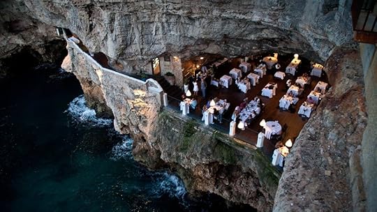 The view of the restaurant from our room.
