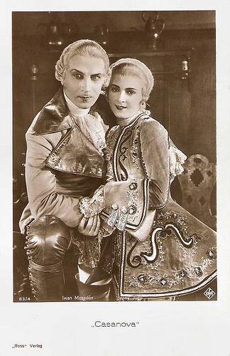 Iwan Mosjukin and Jenny Jugo in Casanova (1927)