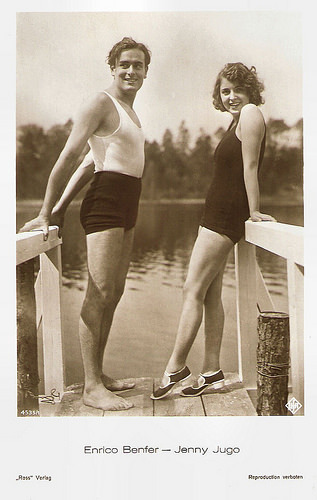 Enrico Benfer and Jenny Jugo