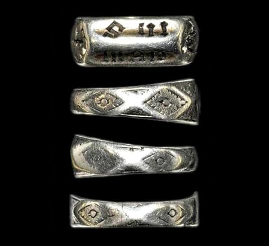 he ring was stolen from Joan of Arc by Bishop Cauchon before the trial which ended with Joan being sentenced to the stake.