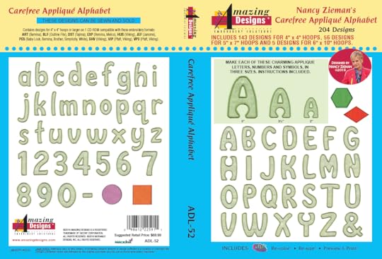 Carefree Applique Alphabet by Nancy Zieman