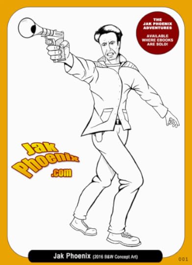 jak phoenix line art promo photo web