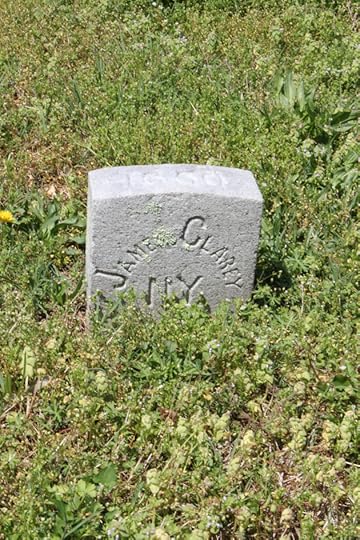 James Clary, Fredericksburg National Cemetery (Damian Shiels)