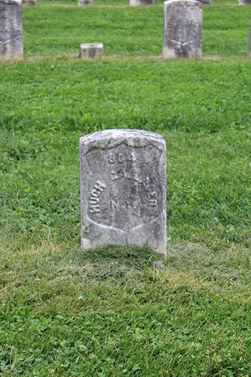 Hugh Gallagher, Antietam National Cemetery (Damian Shiels)