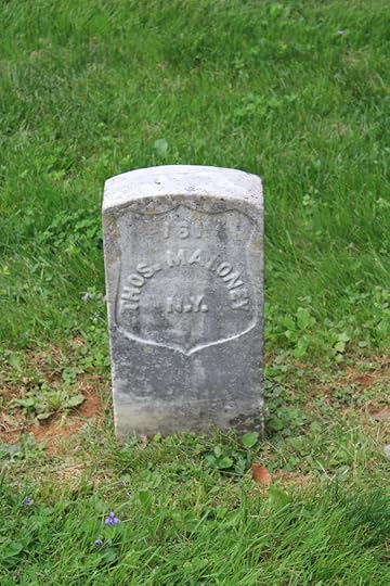 Thomas Maloney, Antietam National Cemetery (Damian Shiels)