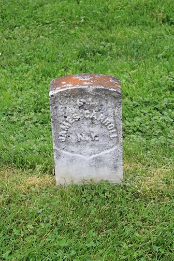 James Carroll, Antietam National Cemetery (Damian Shiels)