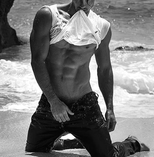 jeans white shirt in water