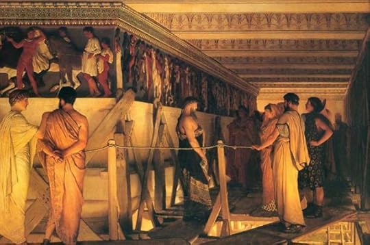 Phidias Showing the Frieze of the Parthenon to his Friends.