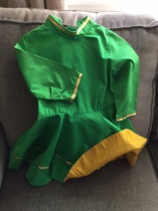 Irish step dance costume