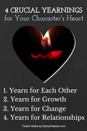 4 Crucial Yearnings to Deepen and Enrich Your Characters | Fiction Notes by Darcy Pattison