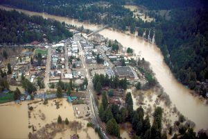 Russian River flood 2-1986