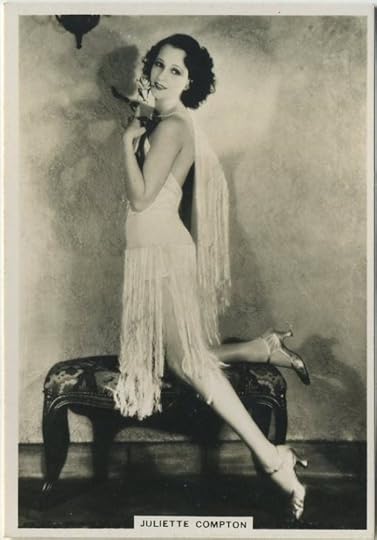 Juliette Compton 1930s BAT Modern Beauties tobacco card
