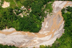 Gold mine run-off, Mindanao